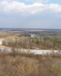 Панорамный вид на р.Ворскла. с.Правобережная Соколка (Кобелякский р-н)