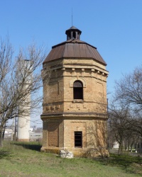 Водонапорная башня (1920г.) на станции Привольная