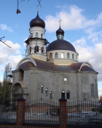 Храм Казанской иконы Божией Матери в с. Софиевская Борщаговка