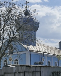 Свято-Варваринский храм в пос.Карнауховка в г.Днепродзержинске